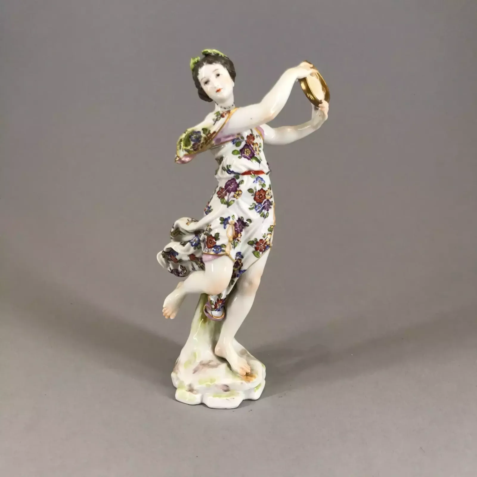 "Girl With A Tambourine" Oswald Lorenz