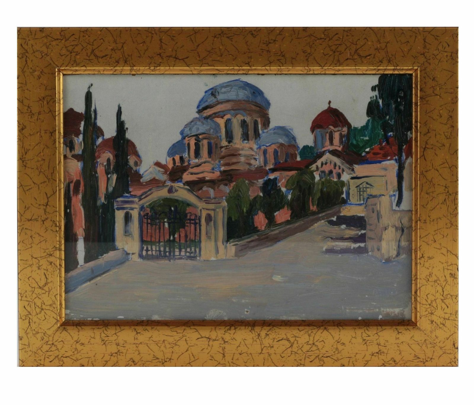 Study. "New Athos Monastery" 1954