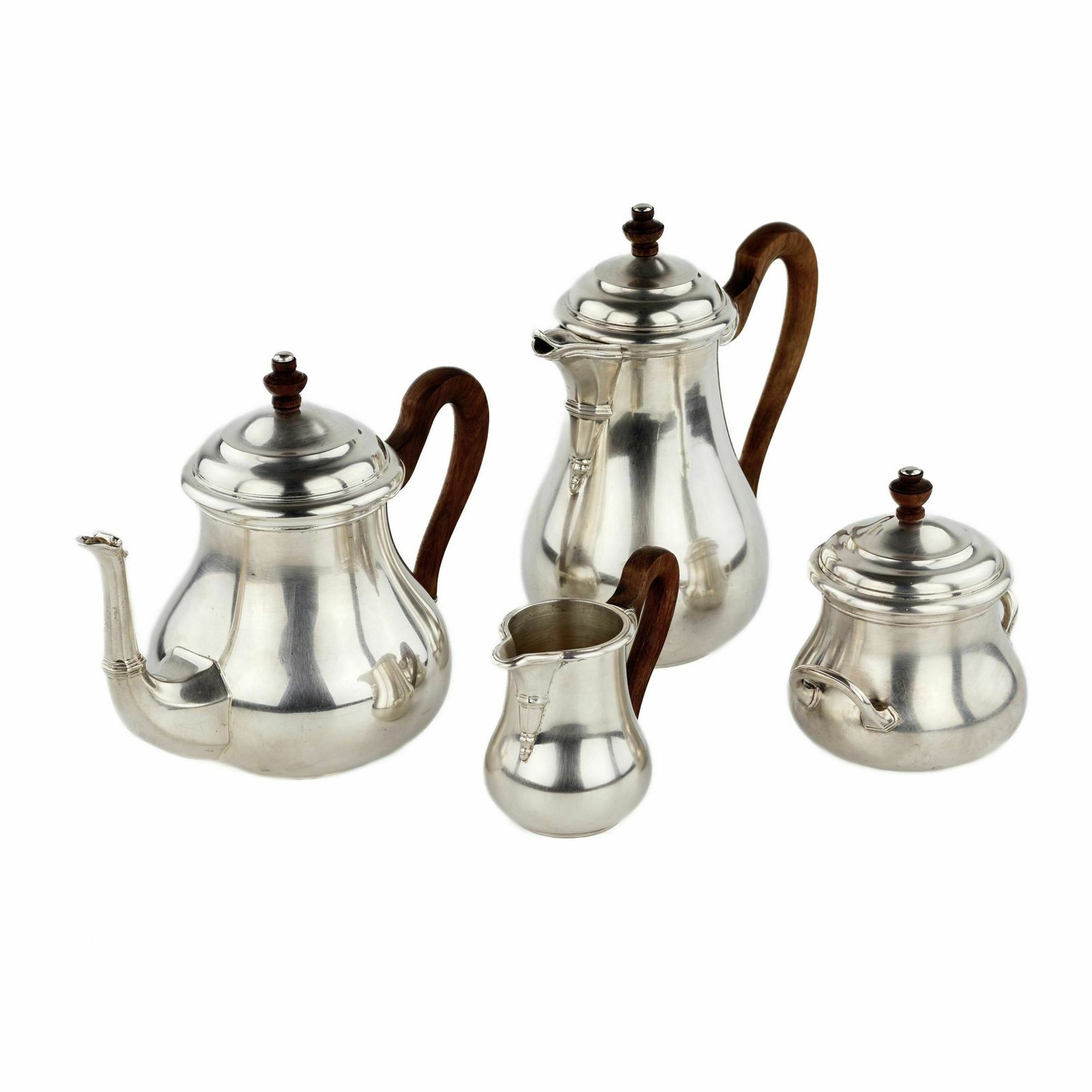 French Tea And Coffee Service In Silver Plated Metal. Paris. Puiforcat photo furniture