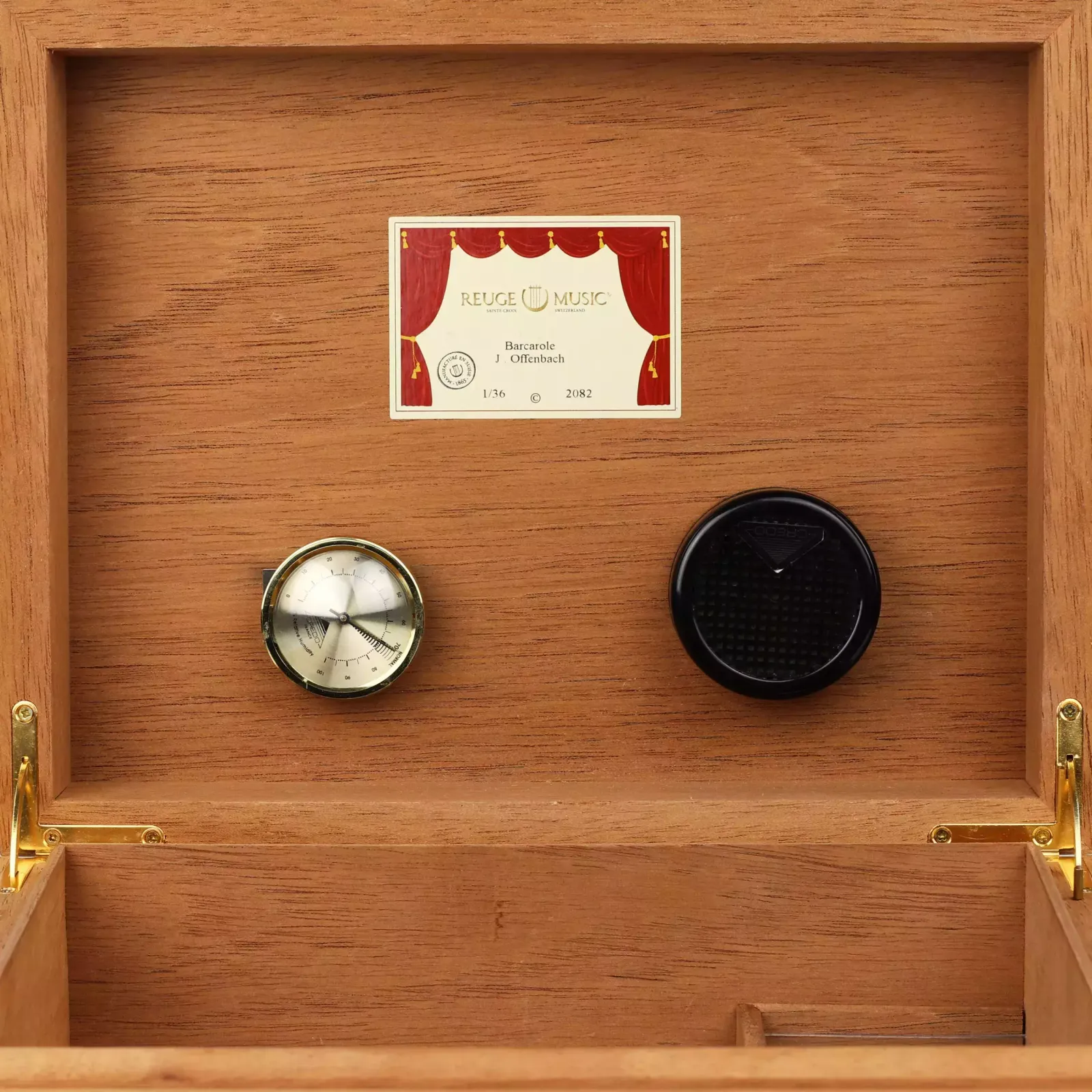 Humidor With Musical Mechanism By Reuge Music. photo furniture