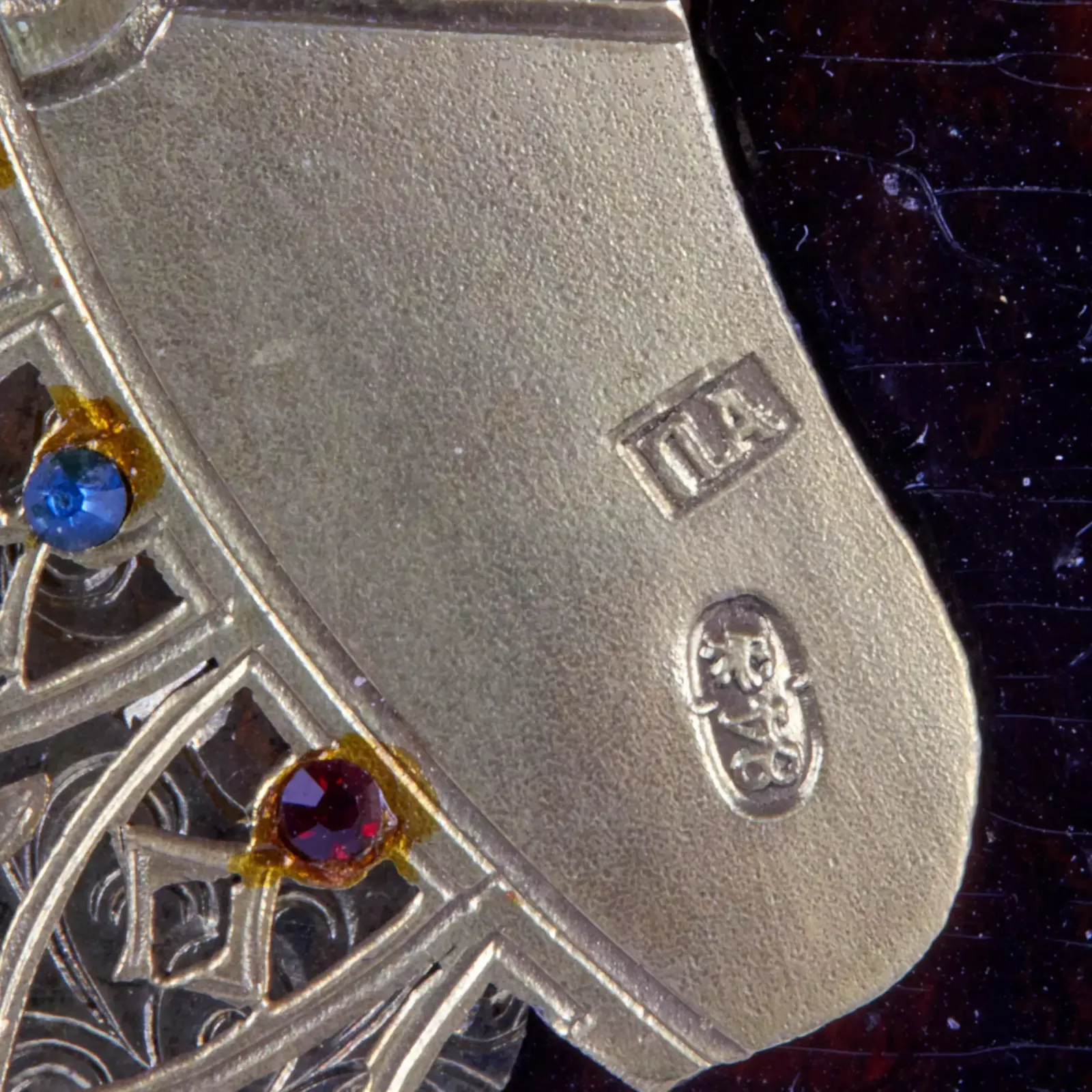 Icon Of The Almighty In A Gilded, Silver Frame With Stones. photo Art
