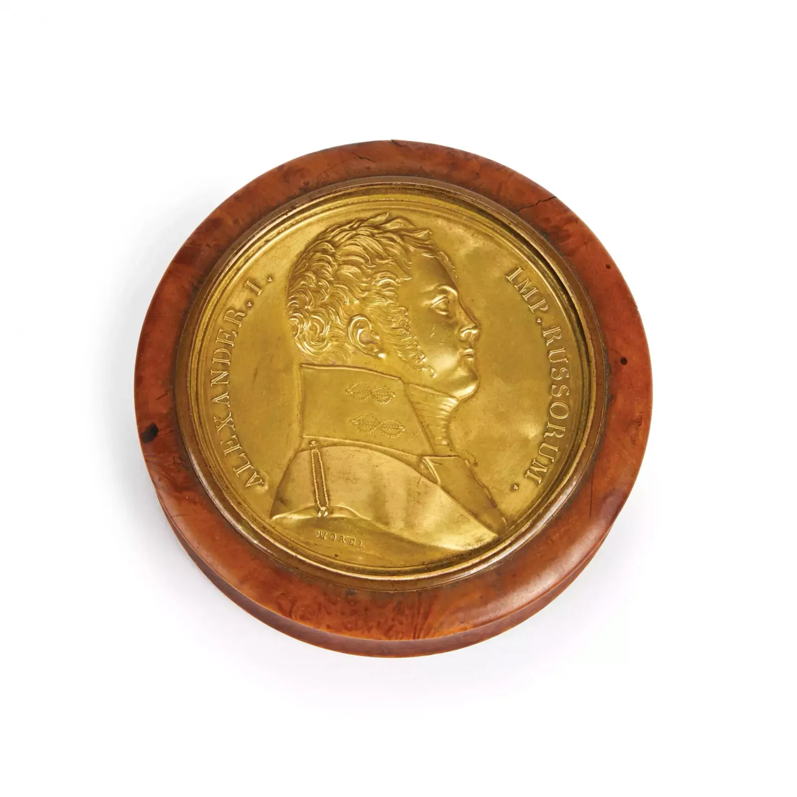 Snuff Box With Alexander I Portrait