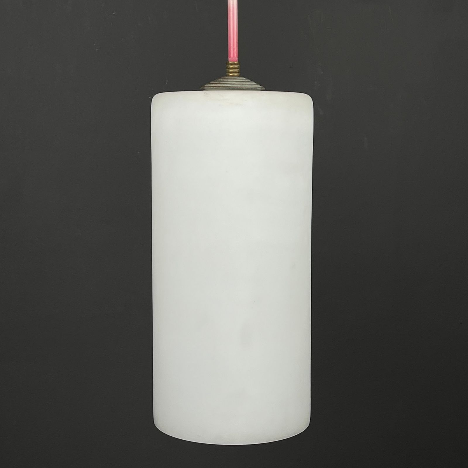 Lighting Mid Century Opalin Glass Pendant Lamp Italy 1960s Set Of 2 photo