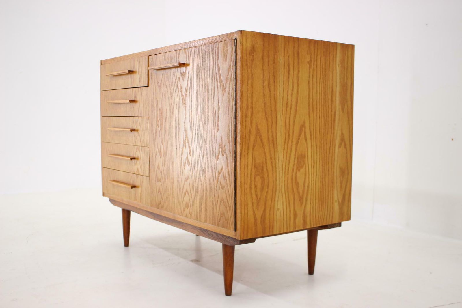 1970s Maple Cabinet Or Chest Of Drawers, Czechoslovakia photo Furniture