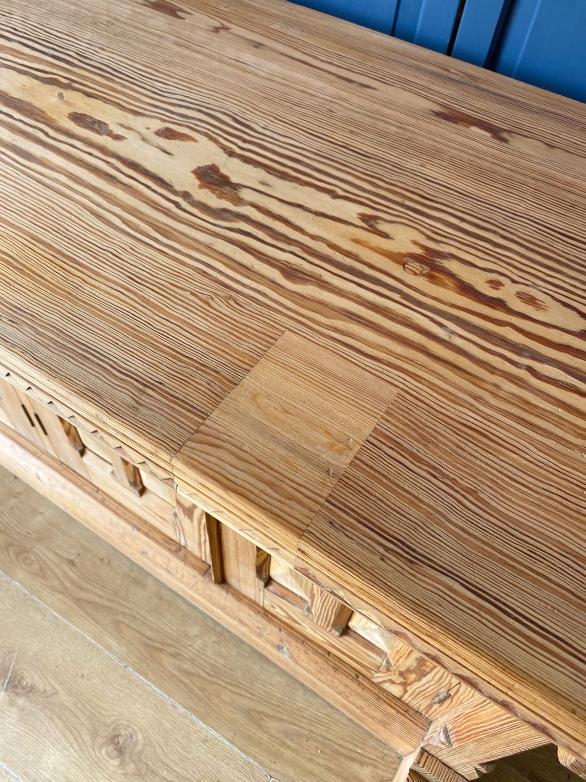 Pine Gothic Church Sideboard photo furniture