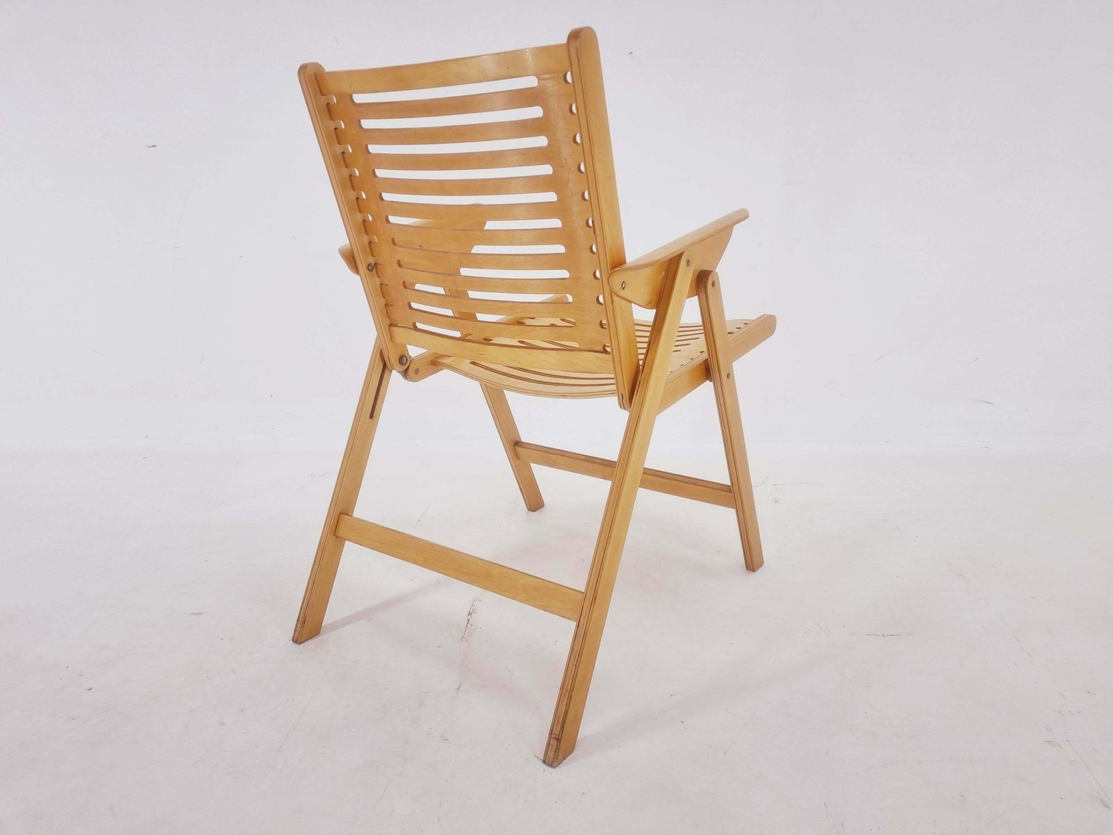 photo furniture Midcentury Folding Armchair "Rex" Designed By Niko Kralj, Slovenia, 1960s