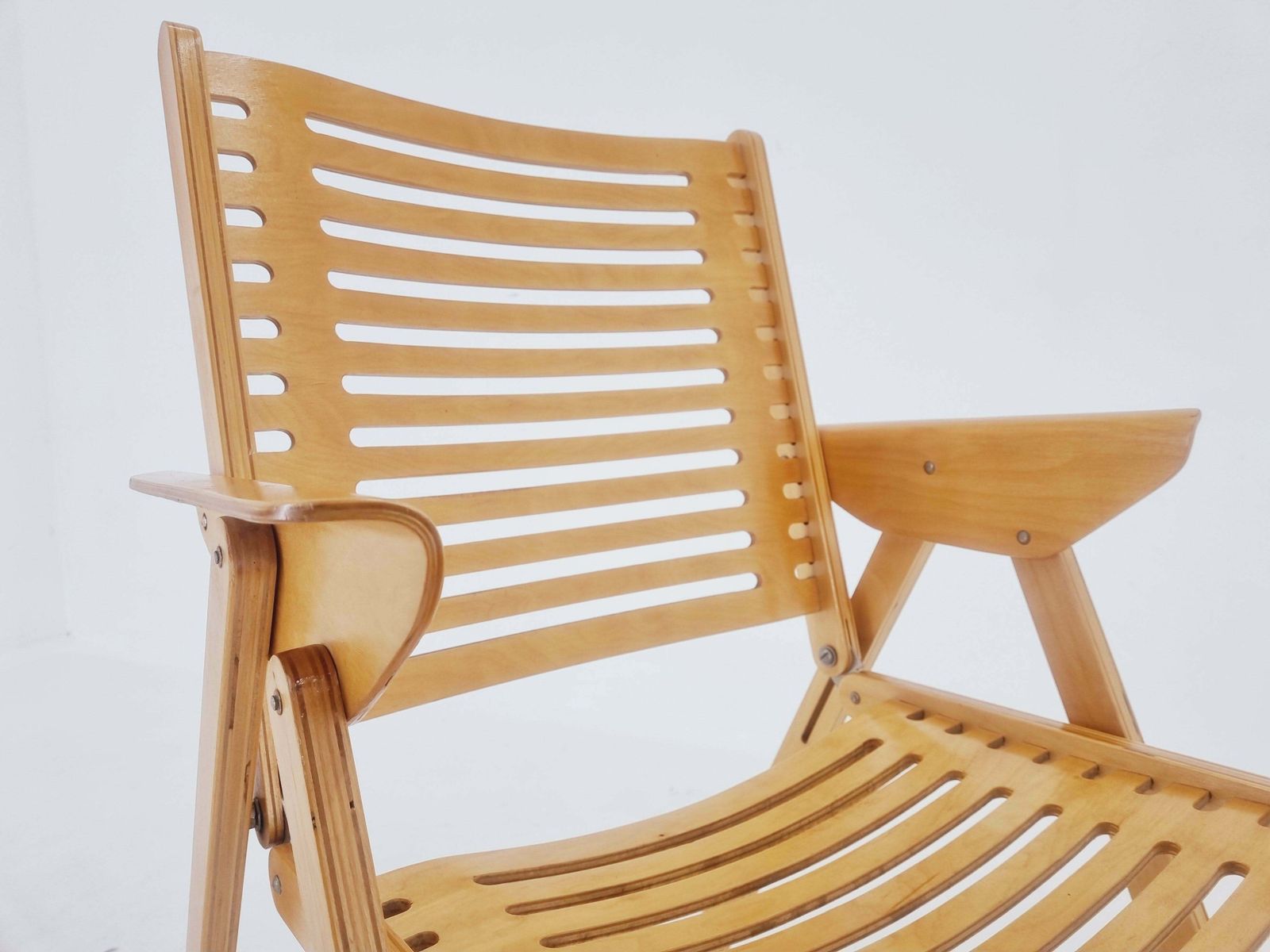photo vinterior Midcentury Folding Armchair "Rex" Designed By Niko Kralj, Slovenia, 1960s