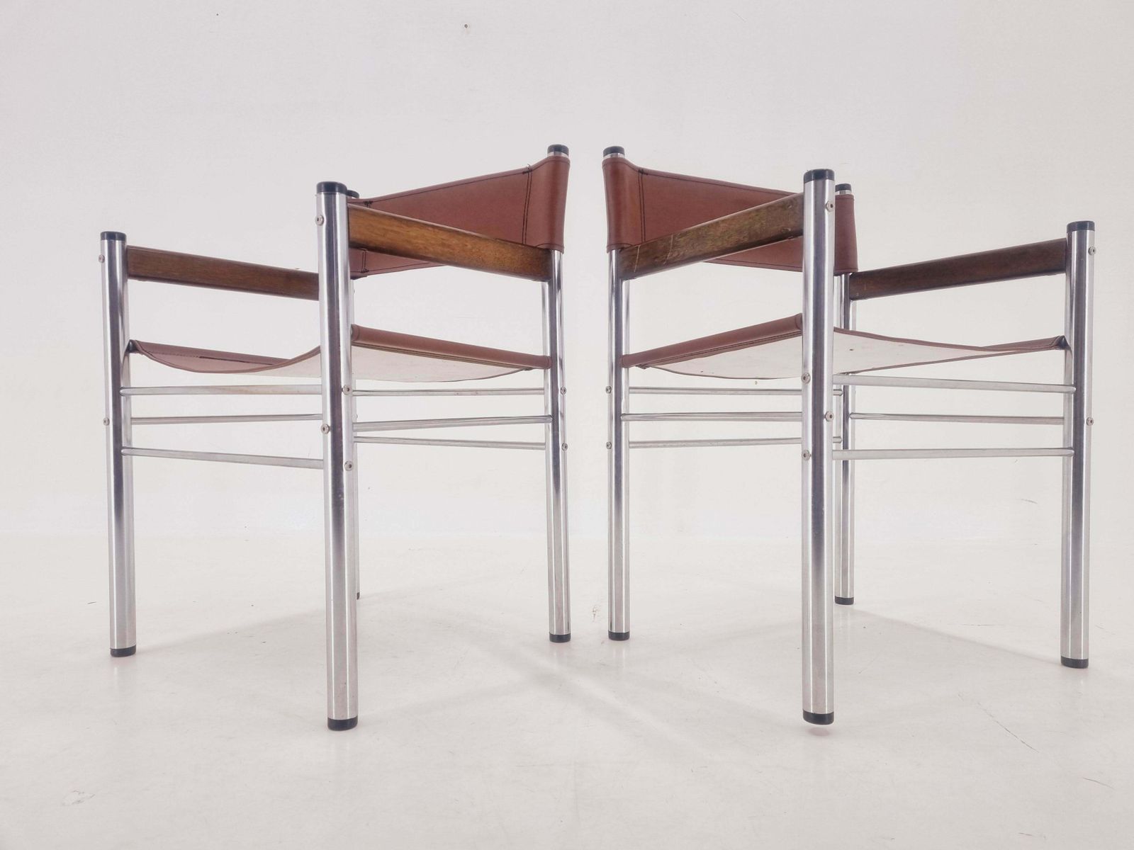 photo for sale Pair Of Rare Midcentury Tubular Design Armchairs, Germany, 1970s £609.08per Set