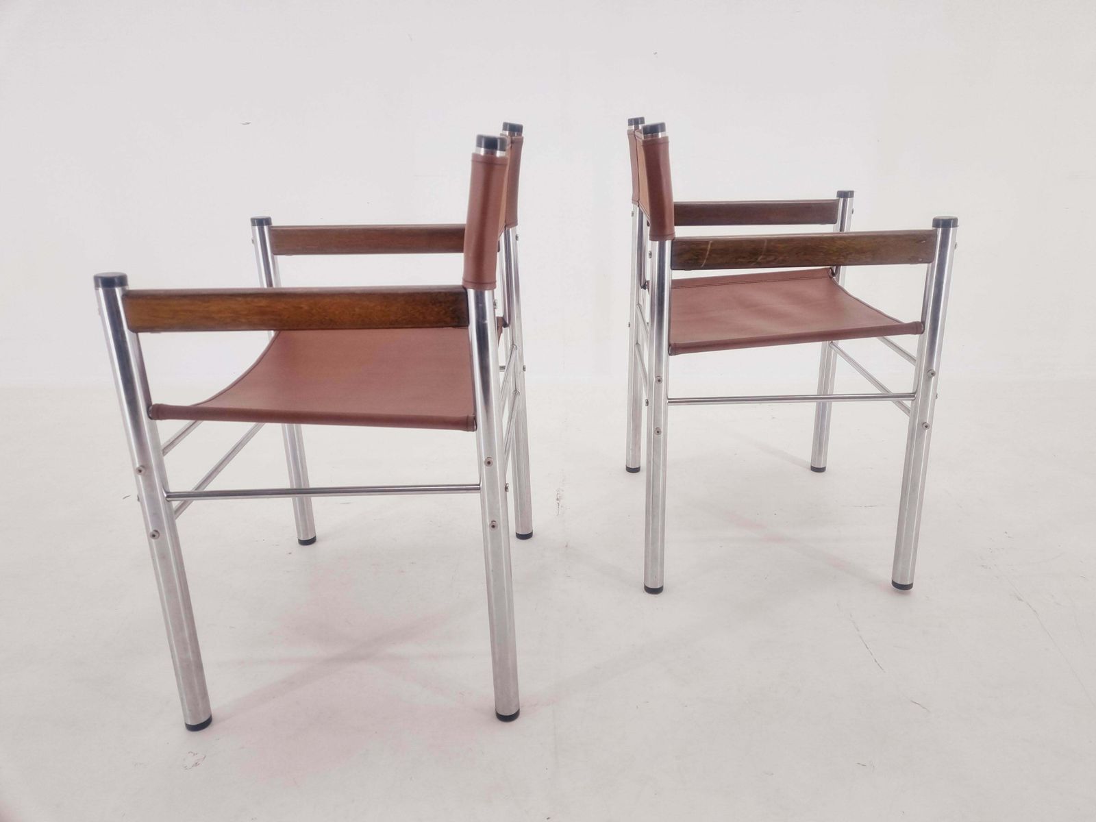 photo vinterior Pair Of Rare Midcentury Tubular Design Armchairs, Germany, 1970s £609.08per Set