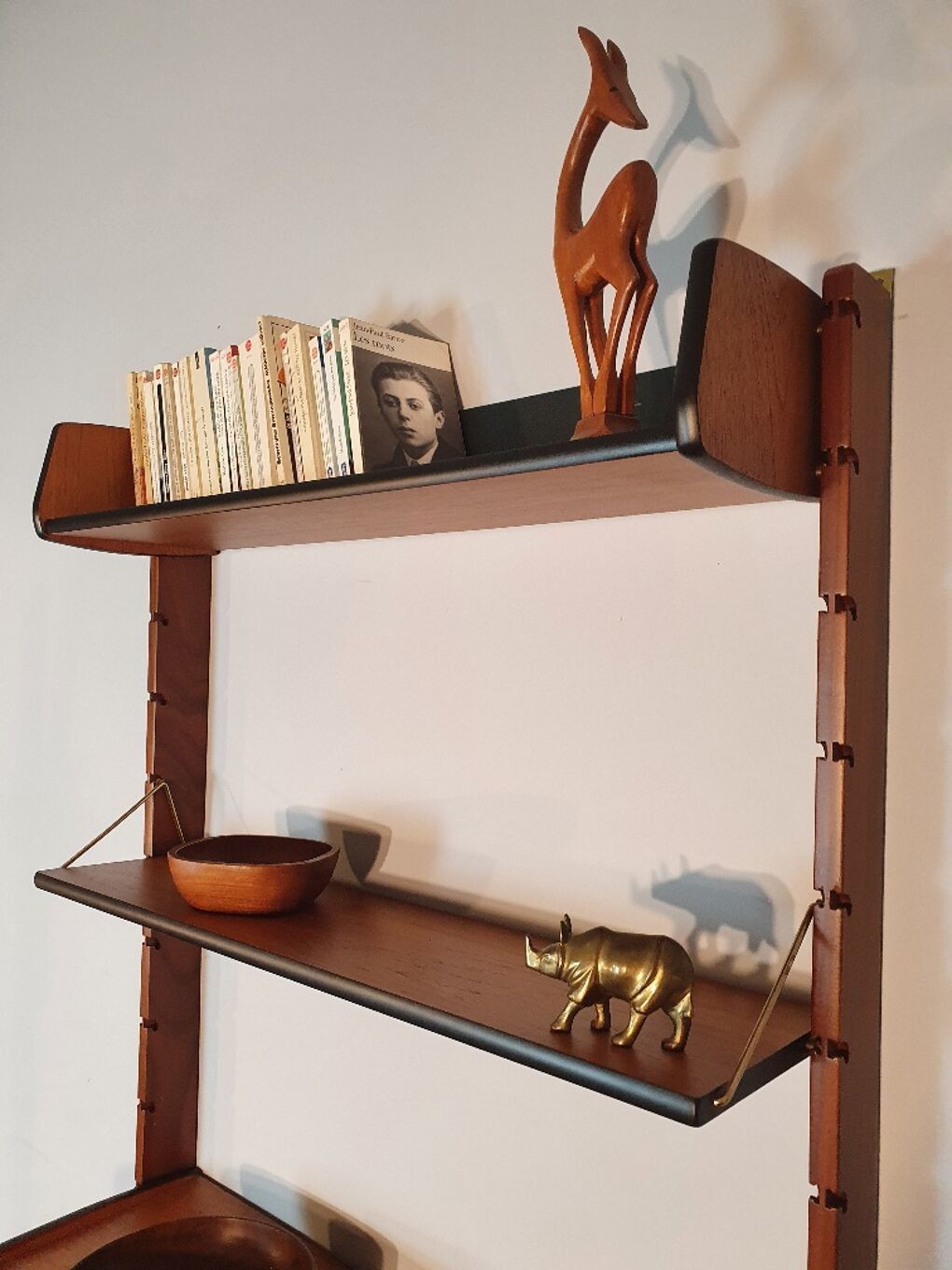 Norwegian Secretary Desk In Teak Model Ergo 1960s photo vinterior