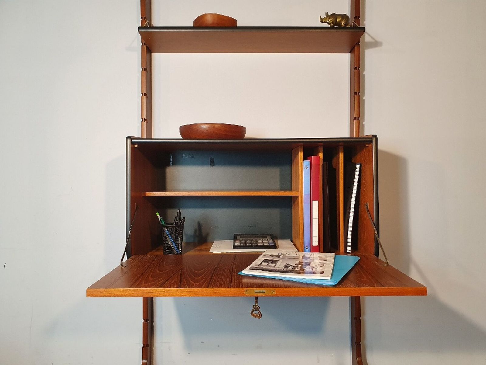 photo for sale Norwegian Secretary Desk In Teak Model Ergo 1960s
