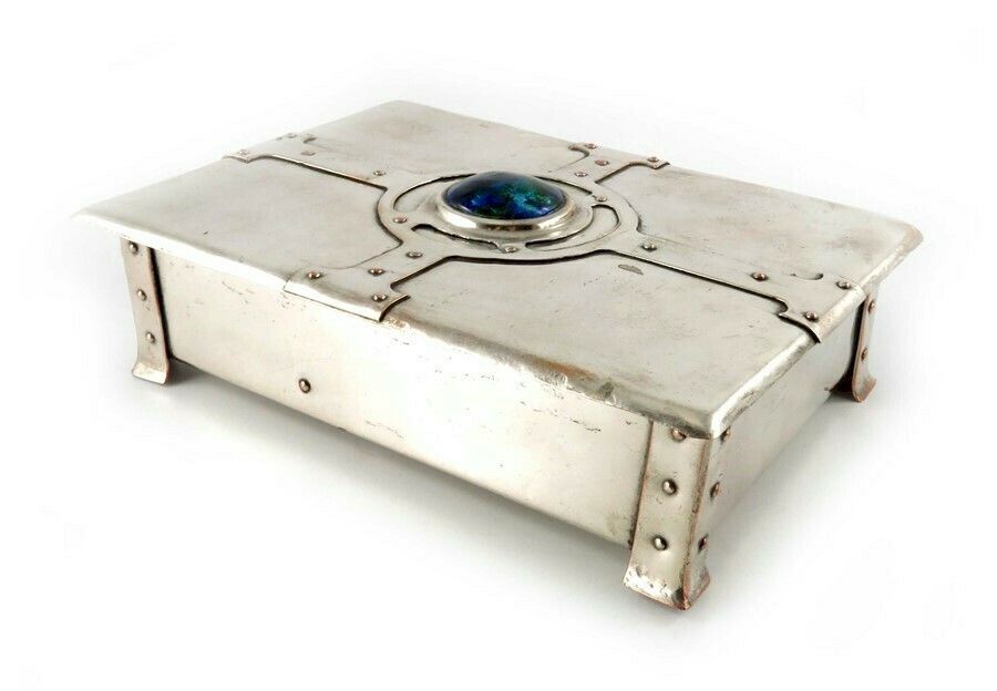 Arts And Crafts Casket By A E Jones photo furniture