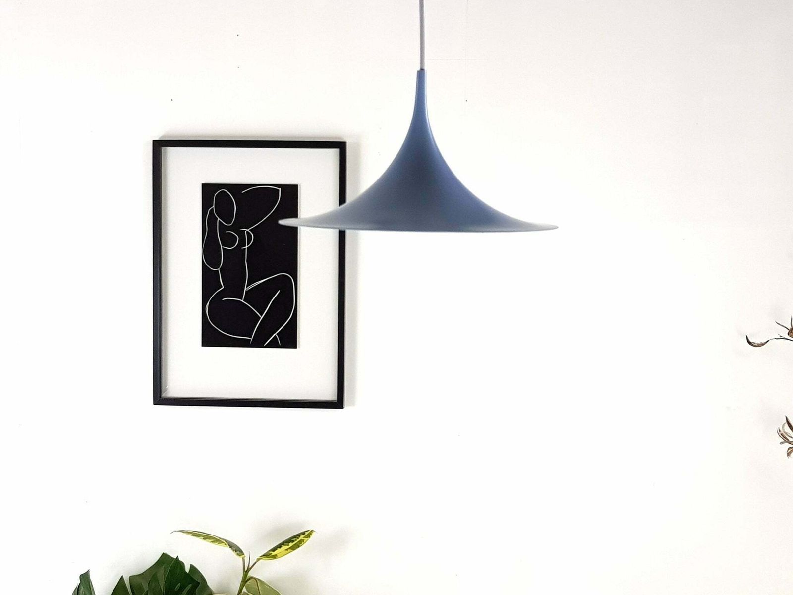Vintage Fog And Morup Small Semi Pendant photo vinterior