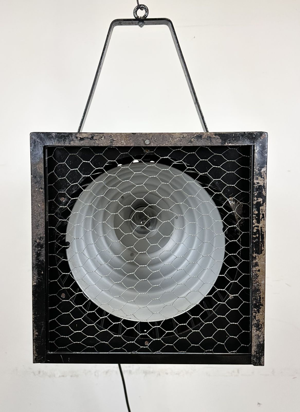 photo buy Large Vintage Black Theatre Spotlight, 1960s