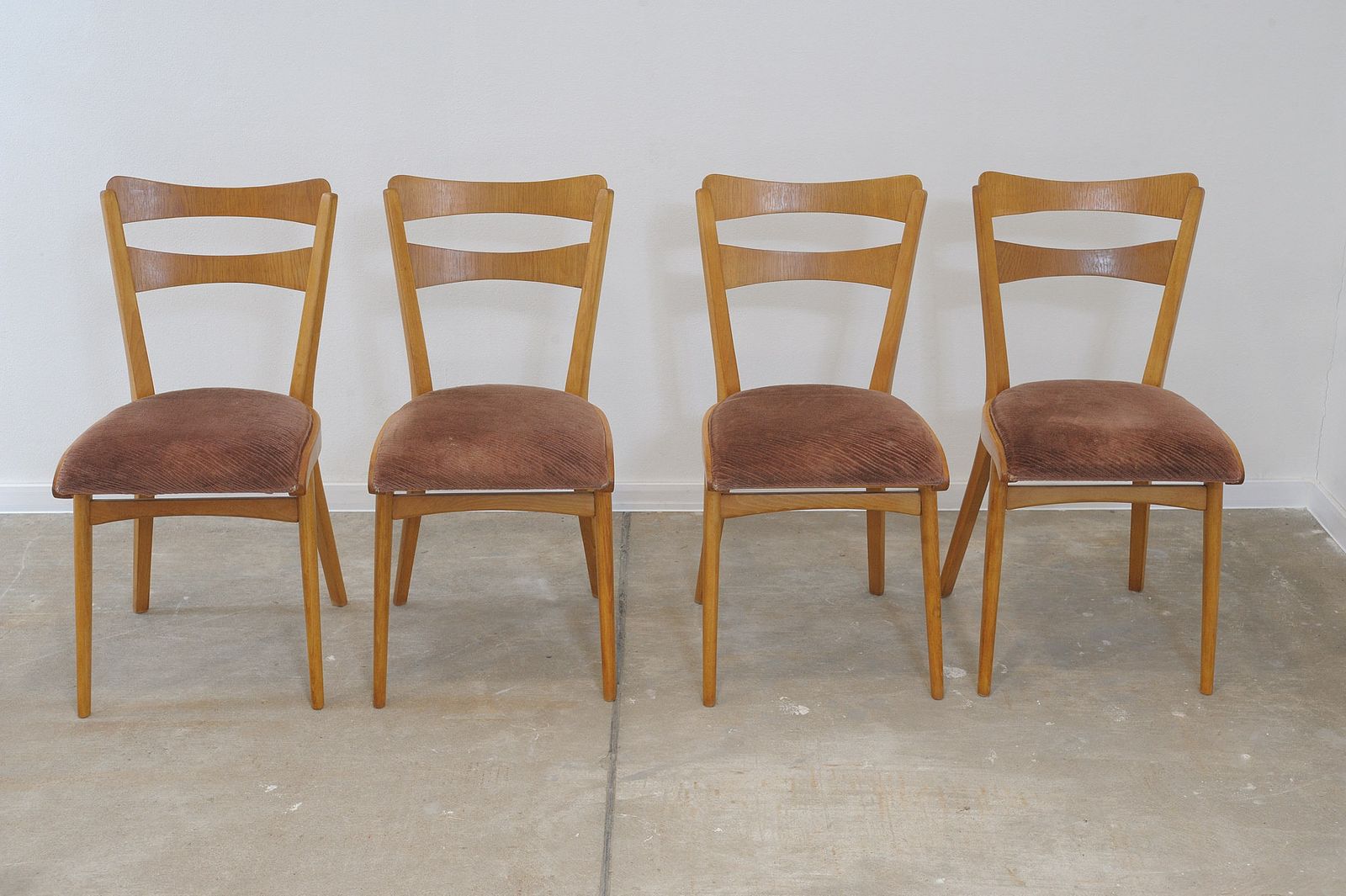 Mid Century Dining Chairs By Tatra Nabytok, Set Of 4 photo furniture