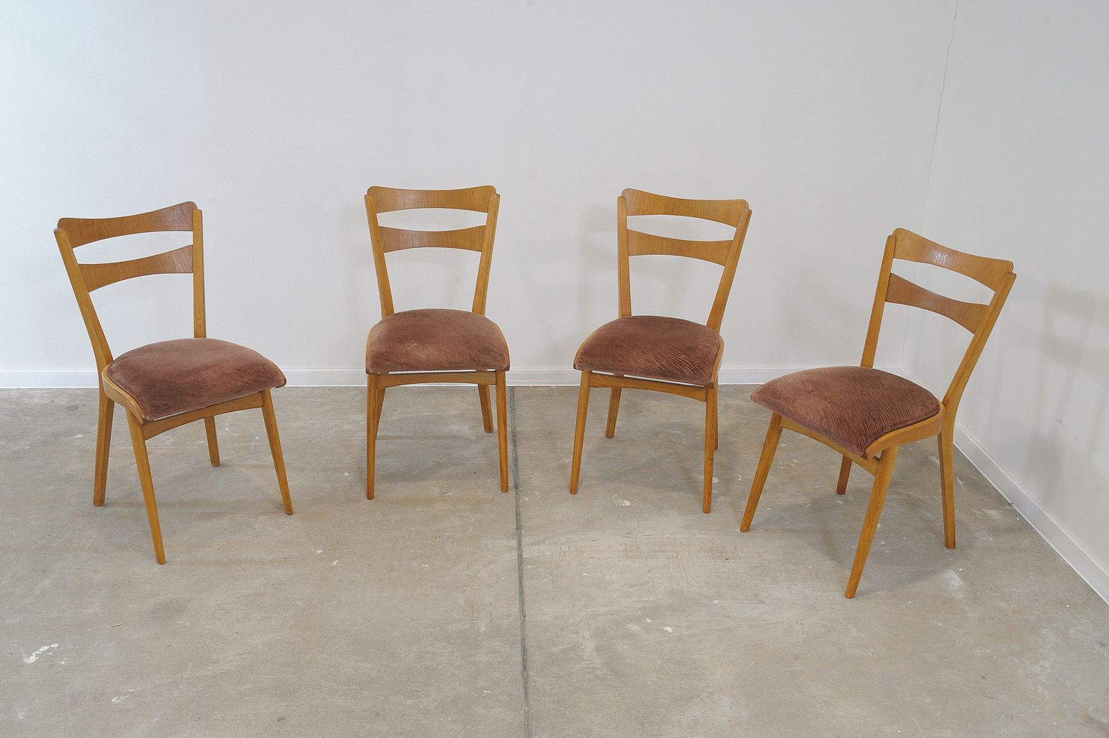 Mid Century Dining Chairs By Tatra Nabytok, Set Of 4 photo Furniture