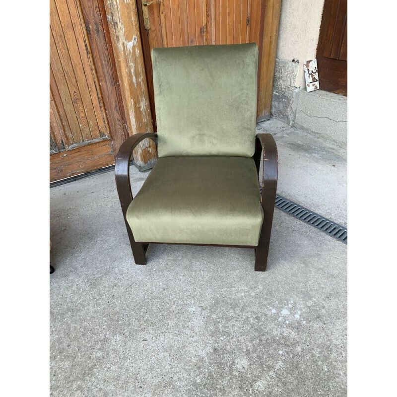 Vintage Lounge Chair By Jindřich Halabala, 1930s photo Furniture