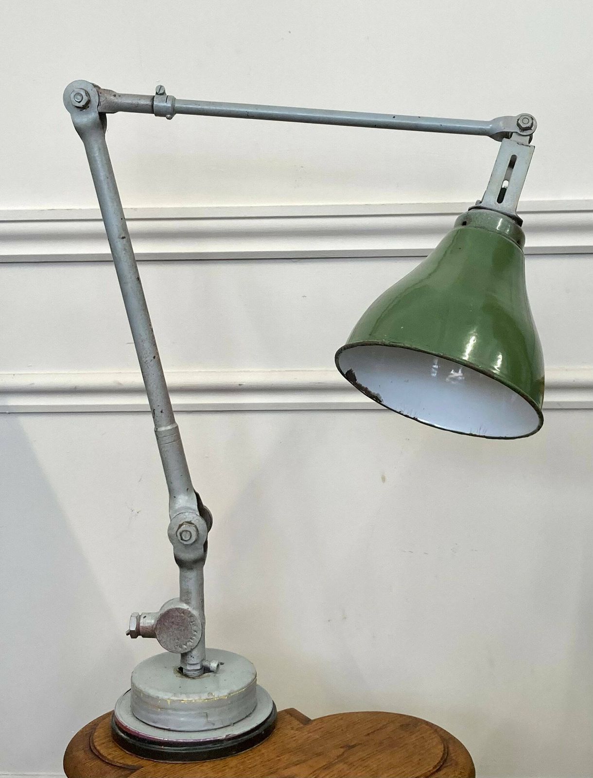 Dugdills Industrial Desk Vintage Lamp Office Factory Retro Antique Light Lighting Factory Table Floor photo furniture