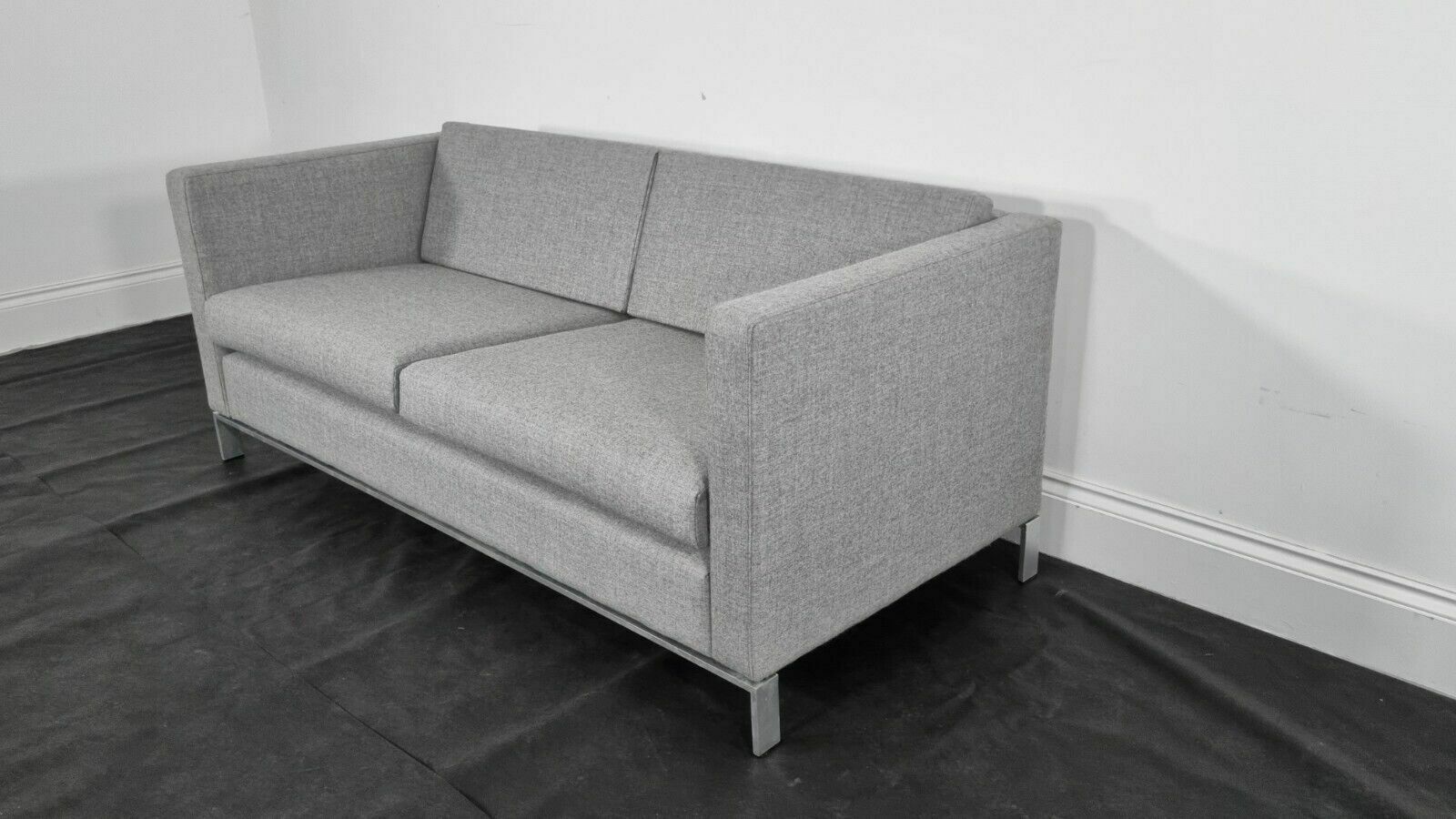 Stunning Walter Knoll 2.5 Foster Sofa In Luxuriously Soft Grey Lambswool (2) photo 2352.0