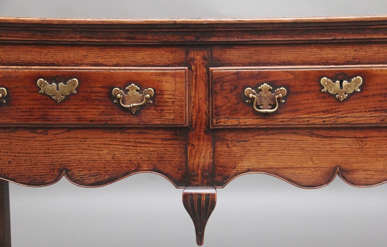 Early 18th Century Oak Dresser Base From The Georgian Period photo Furniture