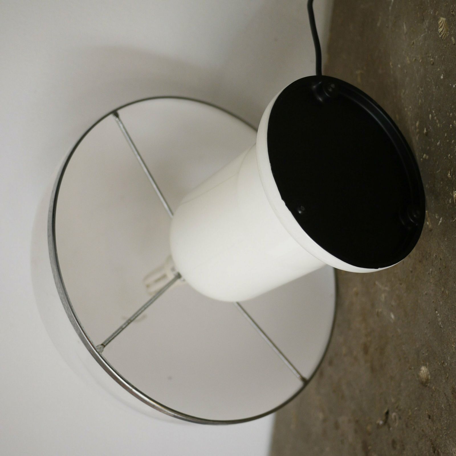 photo furniture Mushroom Plexiglass Table Lamp By Groupe Habitat, France, 1970s
