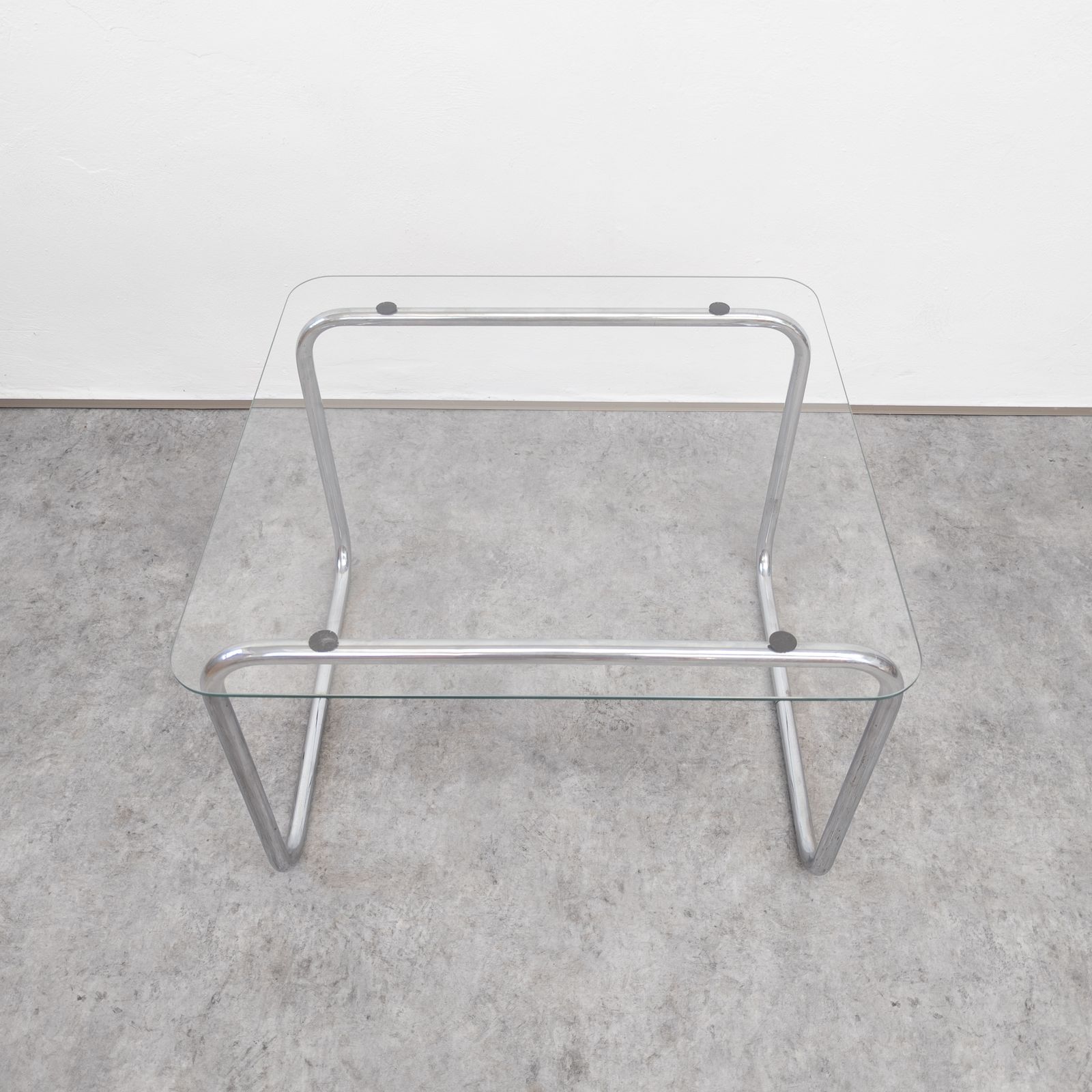 490.0 Mid Century Tubular Steel Coffee Table From Kovona photo