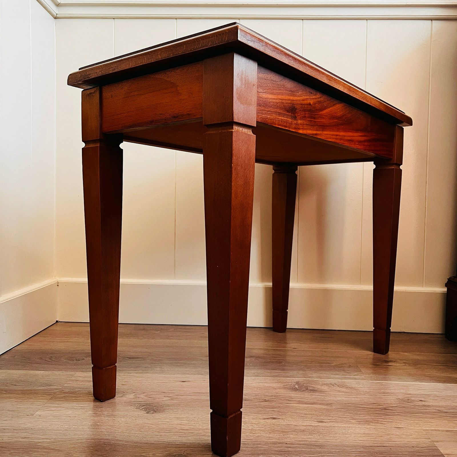 Vintage Piano Stool, Wooden Bench, Home Décor, Interior Design, Livingroom Furniture photo for sale