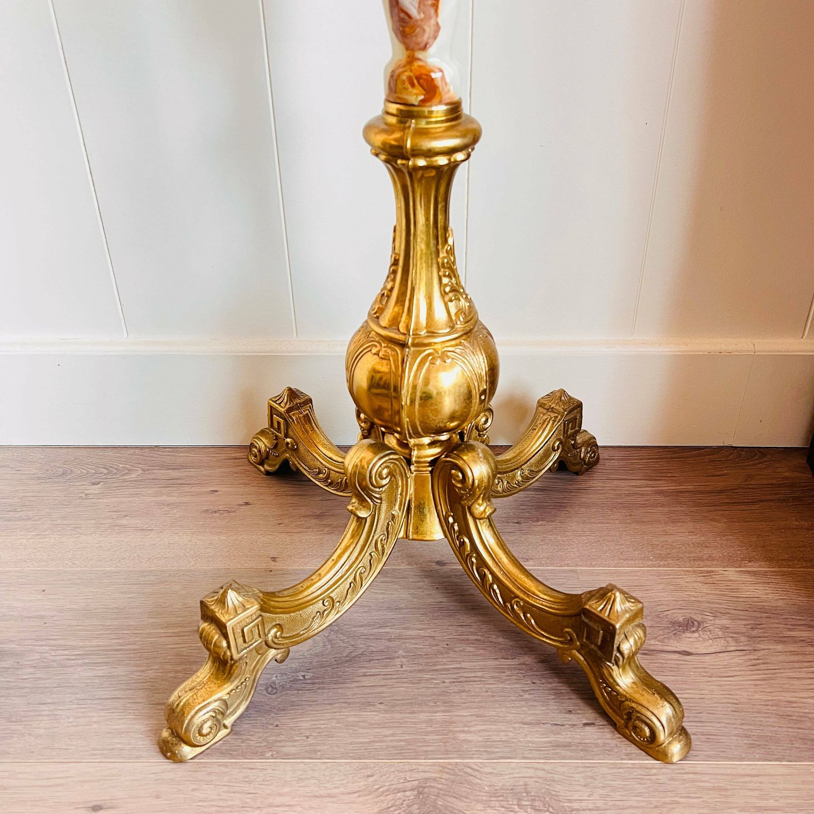 photo vinterior Mid Century Hall Free Stand Superb Marble Coat Rack Italian Hallway Rack Hollywood Regency Style