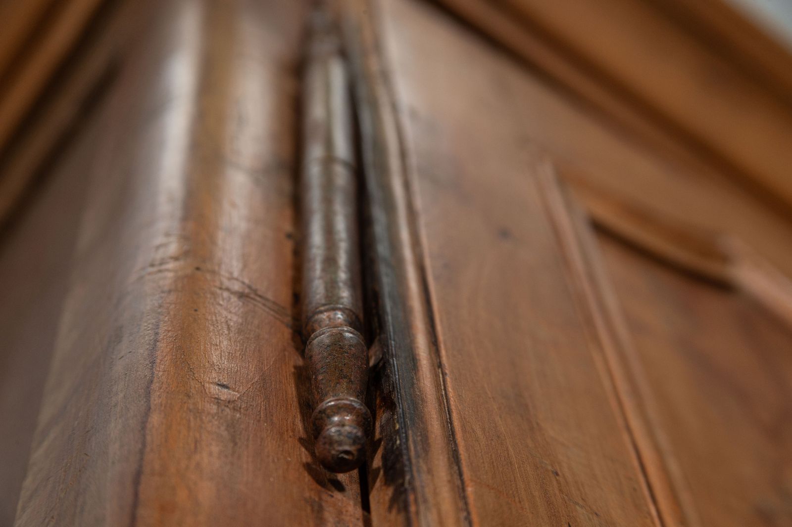 Furniture Large 19thc French Fruitwood Armoire photo