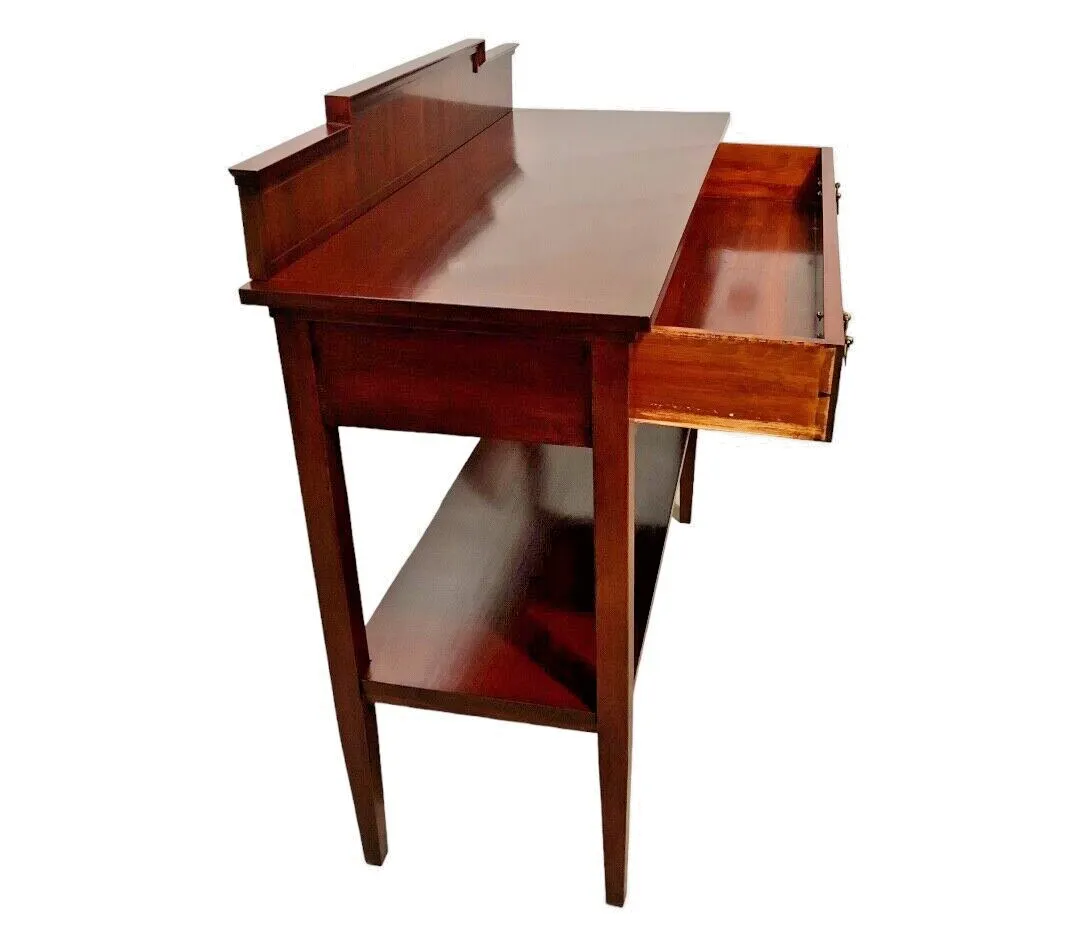 Handsome Edwardian Mahogany Buffet / Serving Table photo vintage