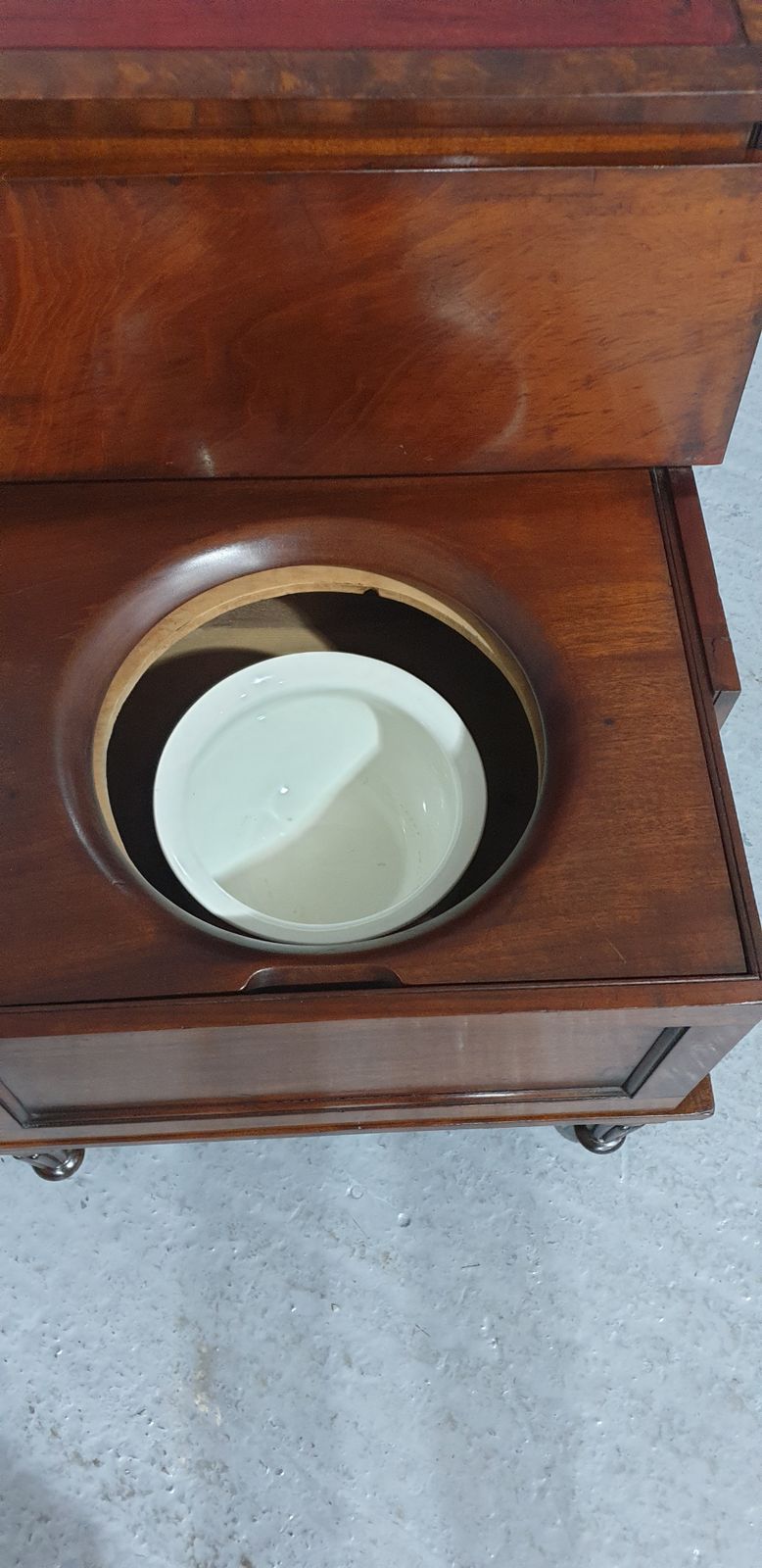 Large Mahogany Night Stand, 1900s photo 895.0