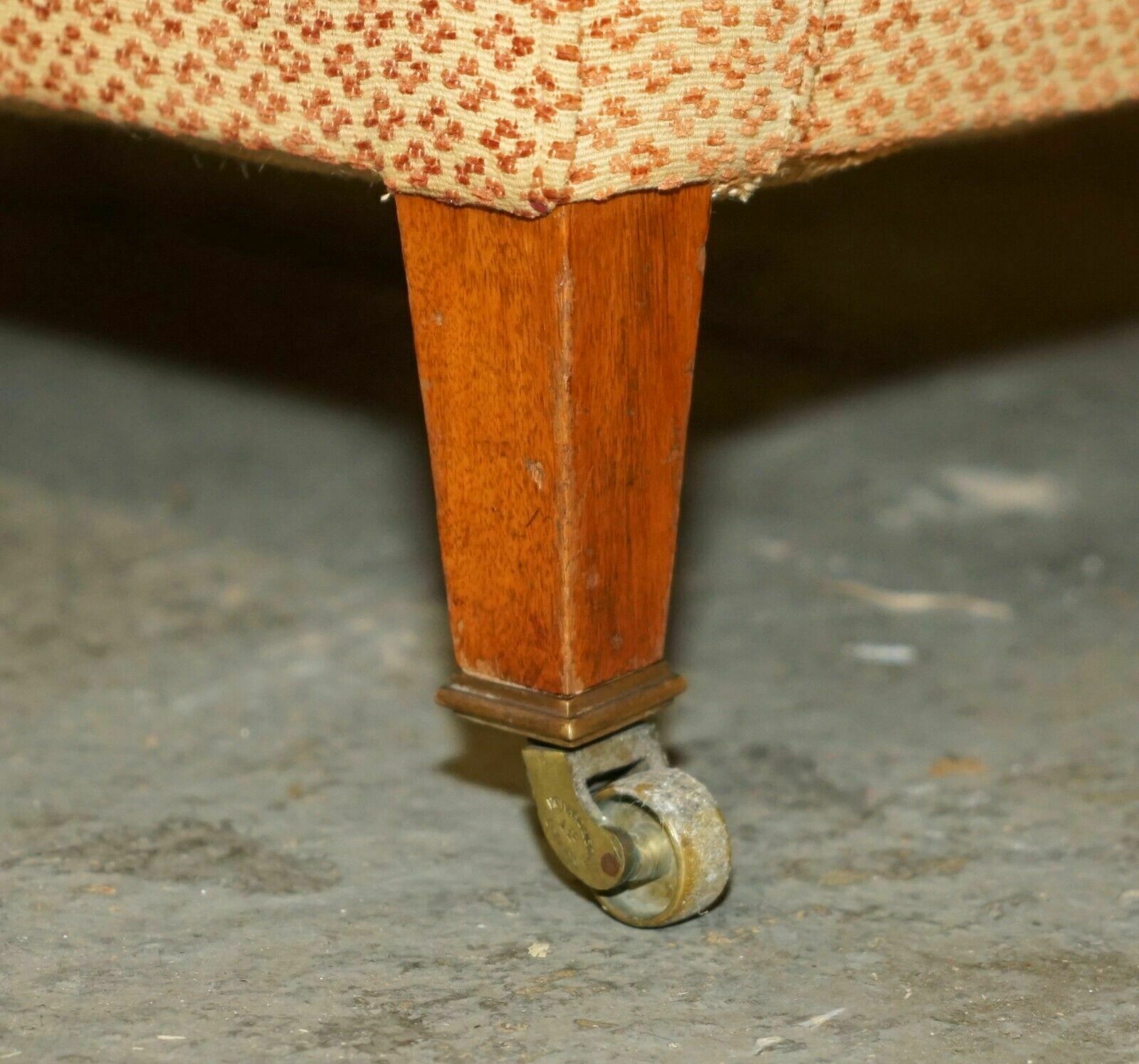 photo for sale Pair Of Antique Victorian Howard & Son's Armchairs For Upholstery Restoration