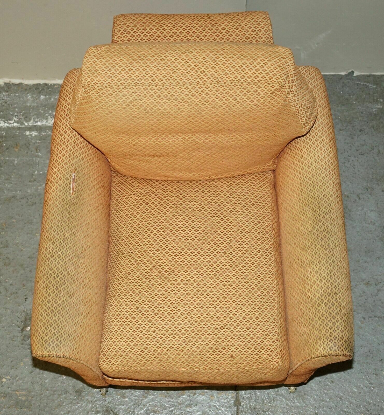 Furniture Pair Of Antique Victorian Howard & Son's Armchairs For Upholstery Restoration photo