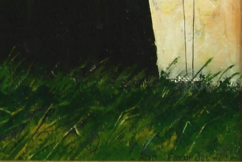 Acrylic Painting By Alan Fairbrass. Portrait Of A Mill photo for sale