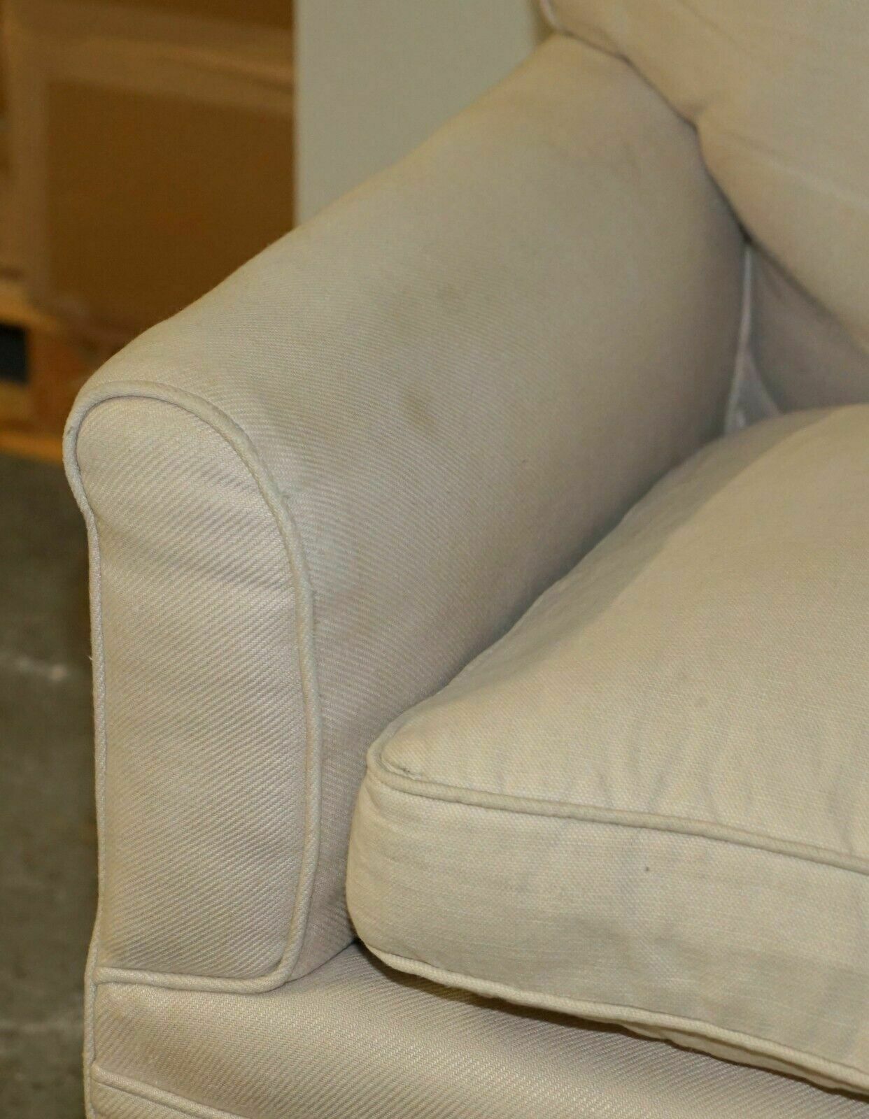 Antique Victorian 1880 Howard & Son Two Seat Sofa Stamped Ready For Upholstery photo buy