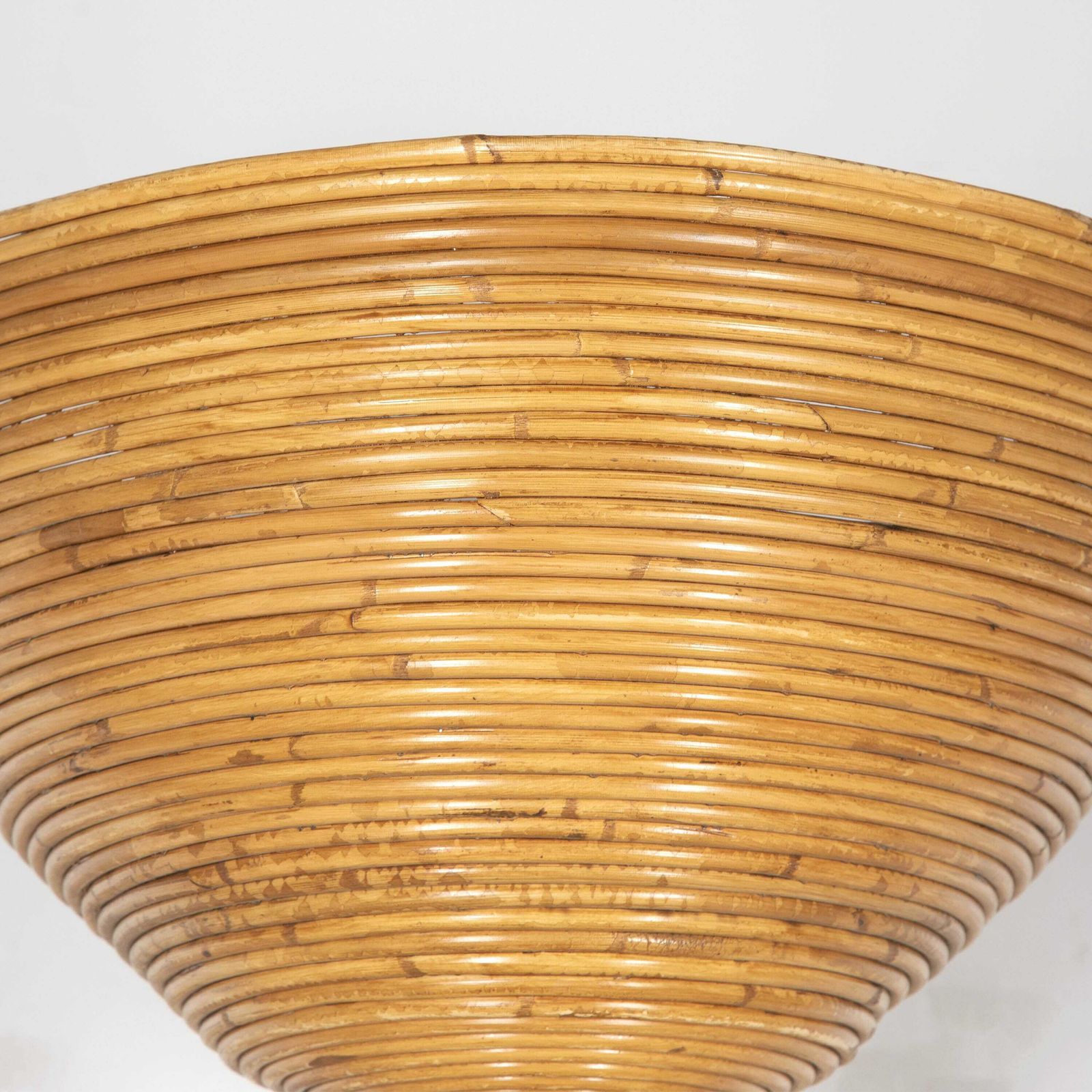 Contemporary Modern Bamboo Floor Lamp photo for sale