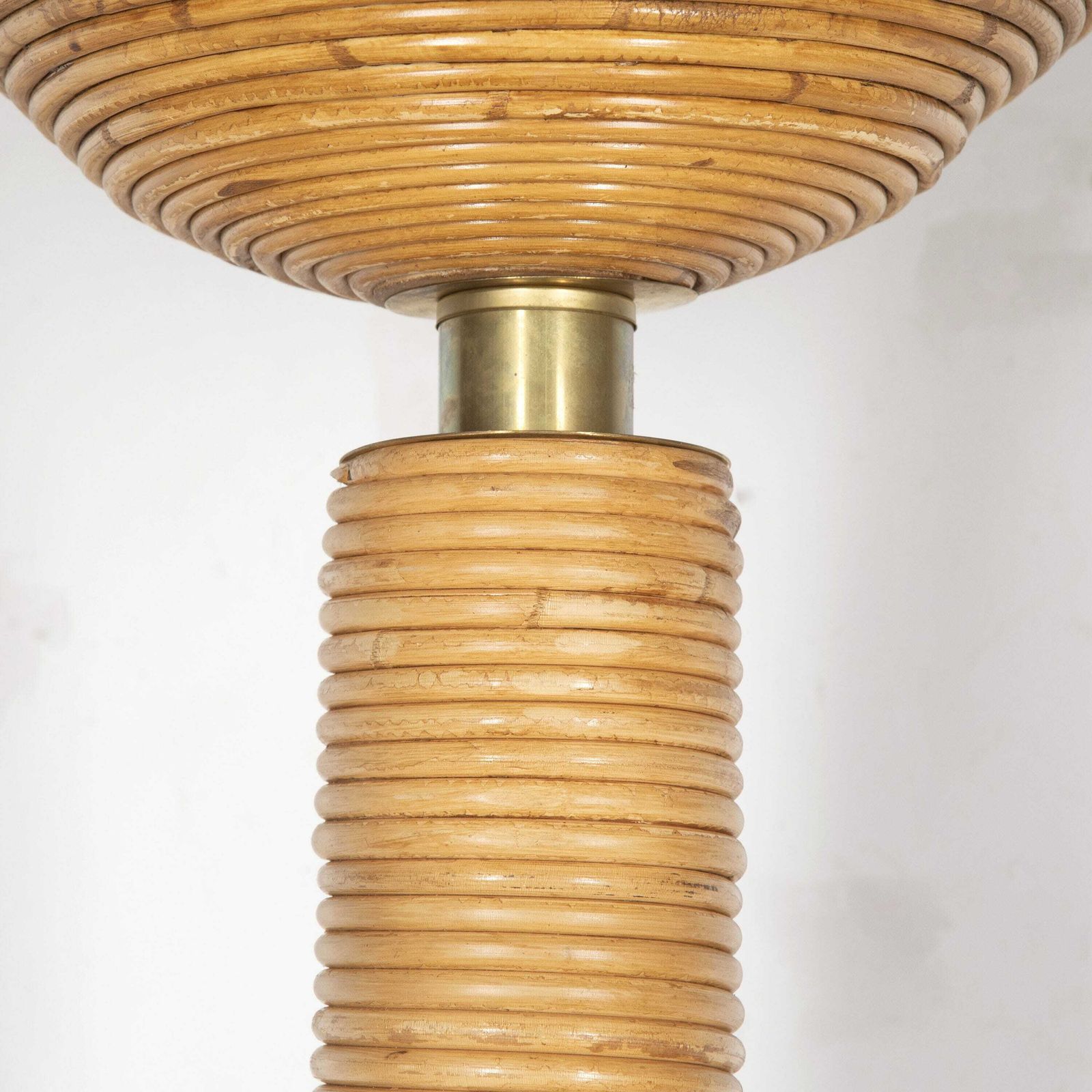 Contemporary Modern Bamboo Floor Lamp photo 2800.0