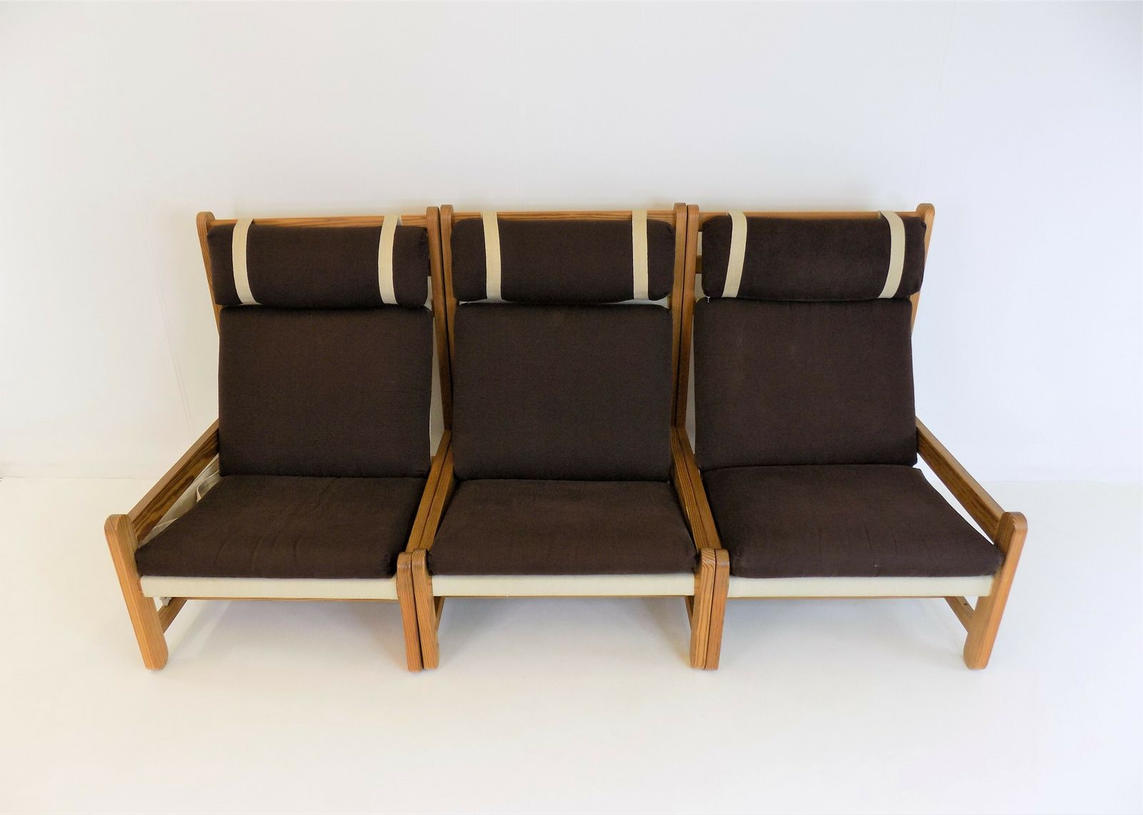 Furniture 3 Seater Modular Sofa By Peter Ole Schionning For Niels Eilersen photo