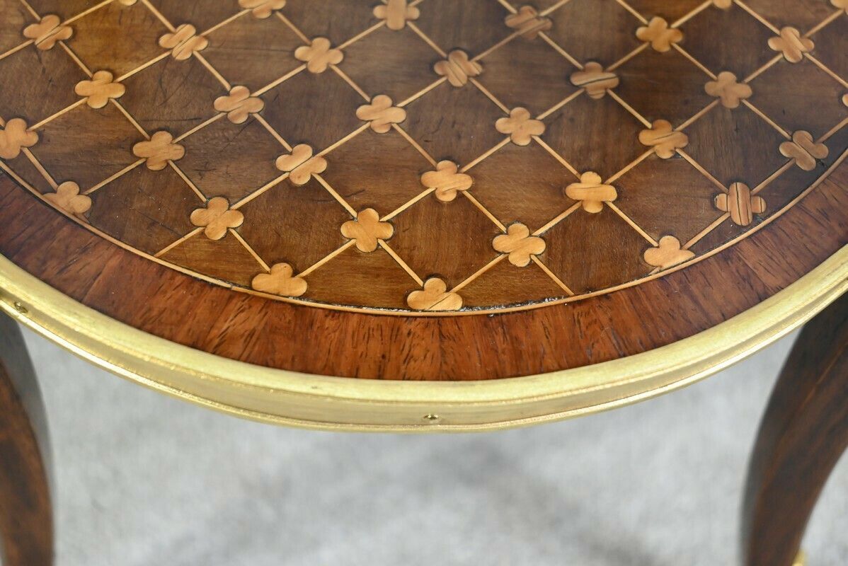 photo buy Small Living Room Table In Rosewood And Mahogany, Louis XV/Louis XVI Style, Early 20th Century