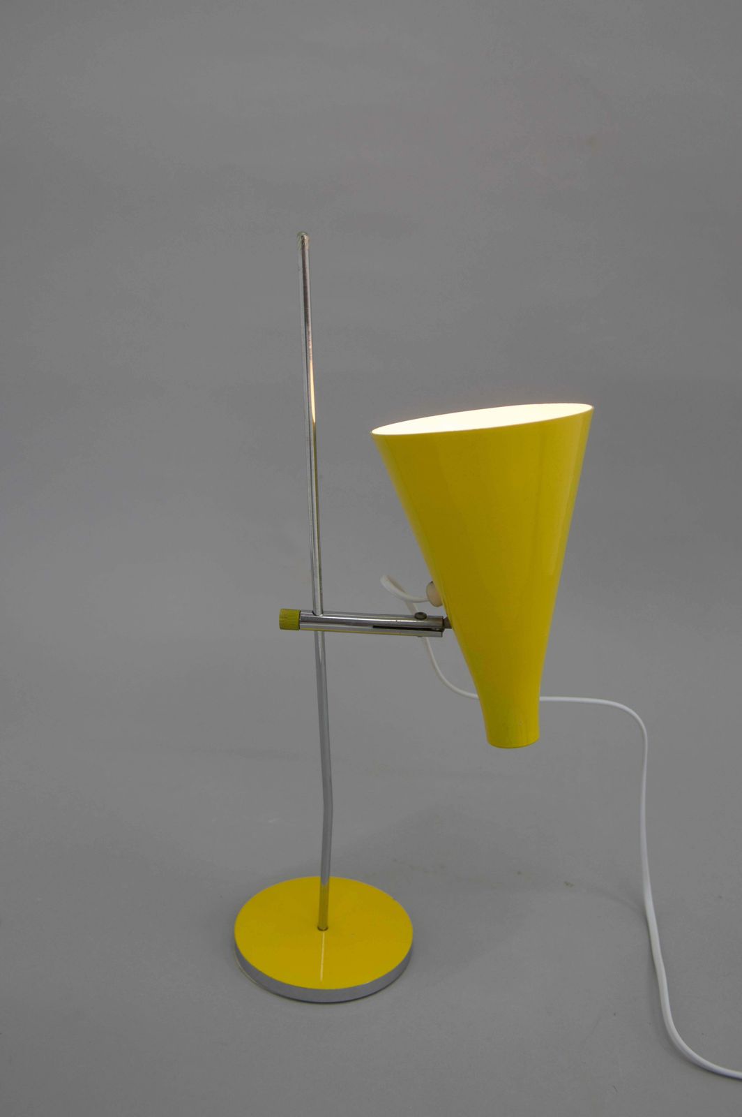 Mid Century Table Lamp By Josef Hůrka For Napako, 1960's photo vintage