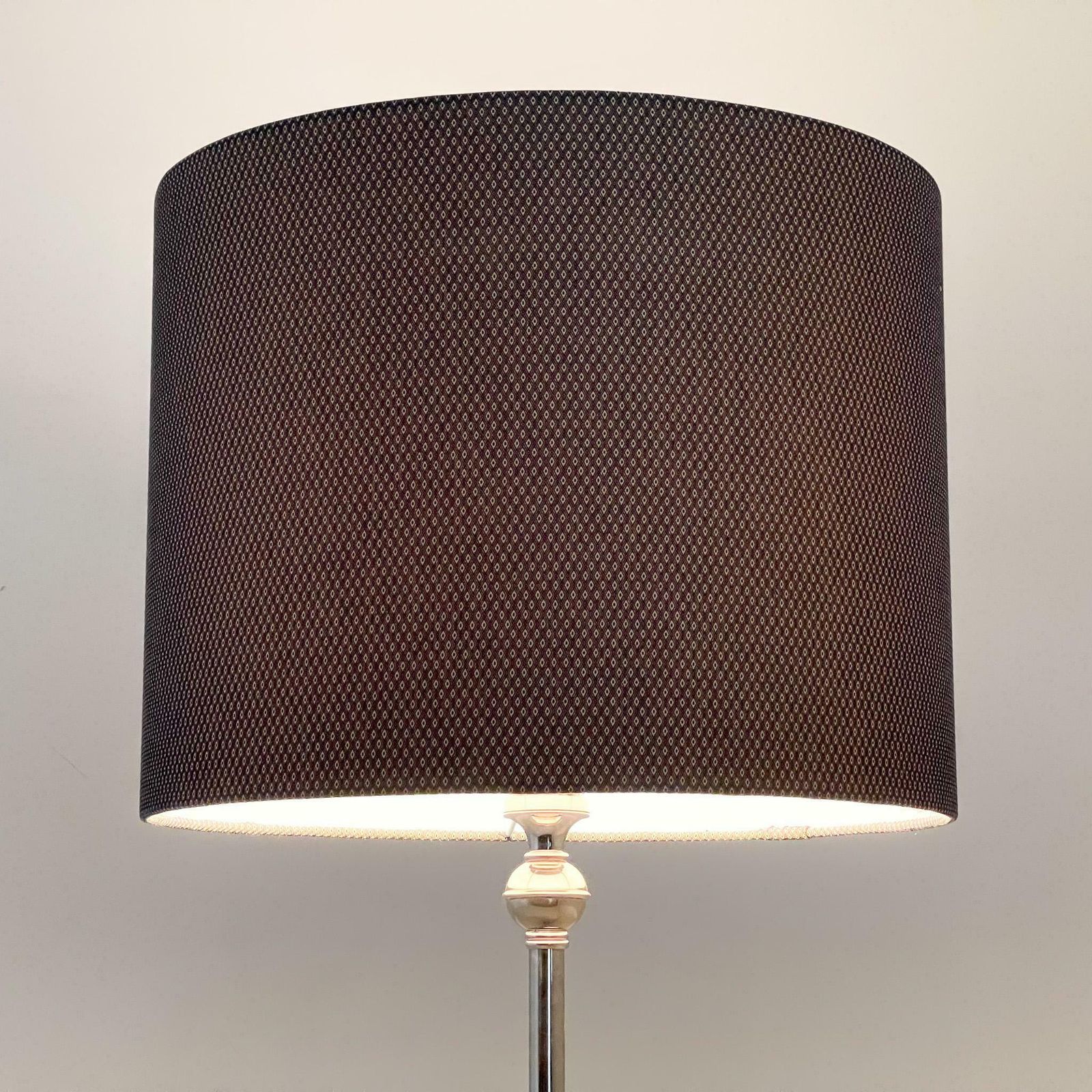 1950s Chrome & Wood Floor Lamp, Czechoslovakia, Restored photo buy