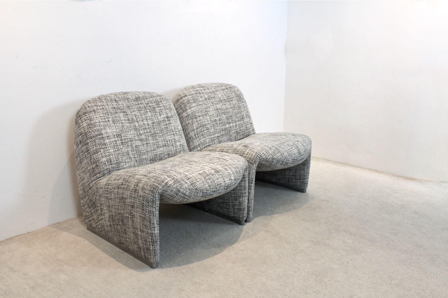Furniture Pair Of Artifort Alky Chairs By Giancarlo Piretti photo