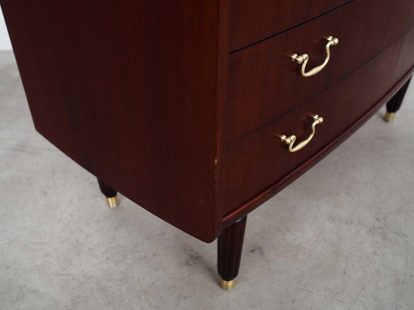 Furniture Mahogany Secretary, Danish Design, 1970s, Manufacturer: Pmj Viby J photo