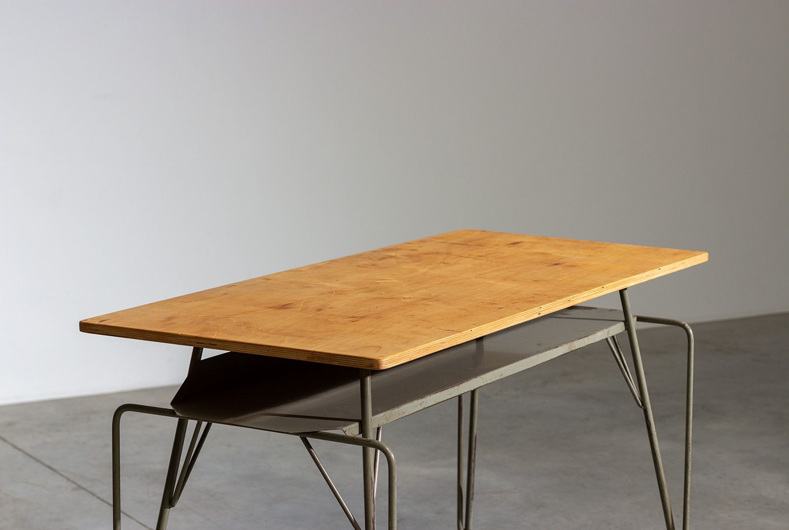 Willy Van Der Meeren Desk 1950 Tubax photo vinterior