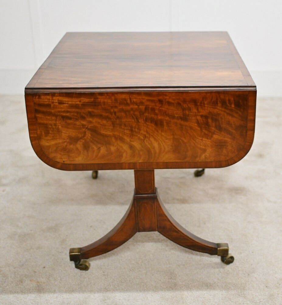 Regency Sofa Table Mahogany Antique Furniture photo buy