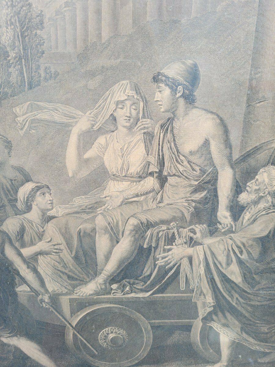 photo furniture Ulysses, Lycurgue, Pair Of Engravings, Late Eighteenth Century Early Nineteenth Century