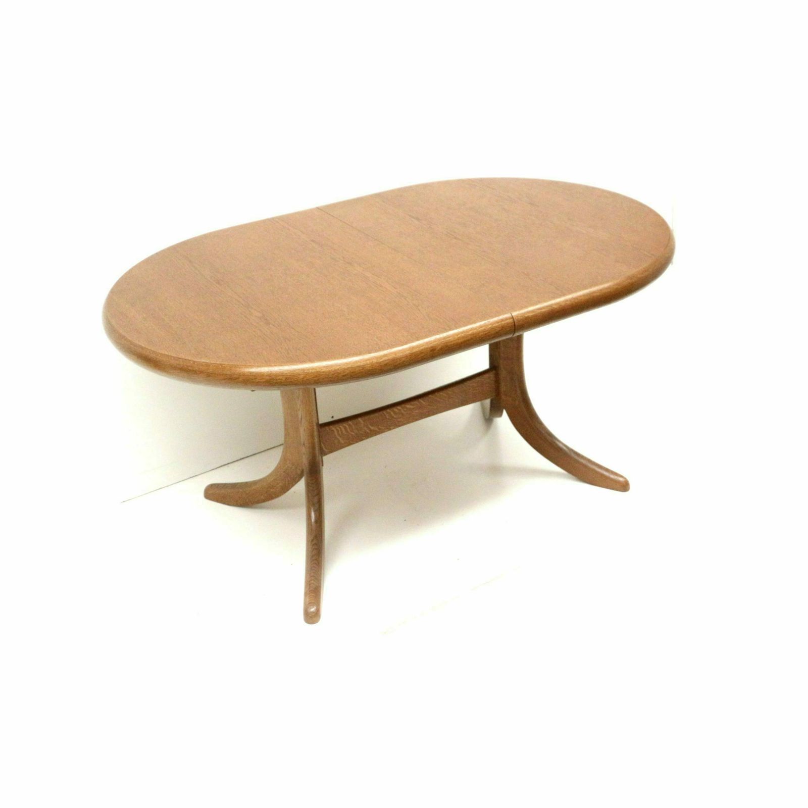 Xxl Vintage Extendable Dining Table / Conference Table Made In The 1970s photo furniture