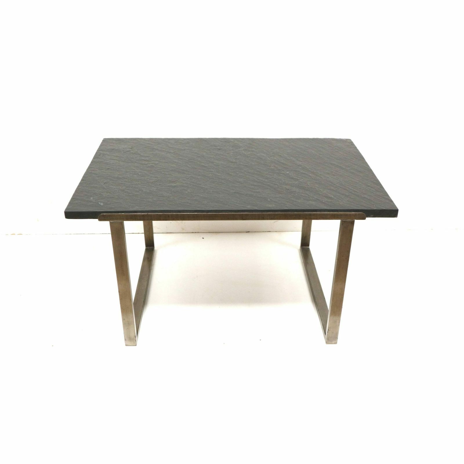 Vintage Heavy Slate Coffee Table Made In The 1970s photo Furniture