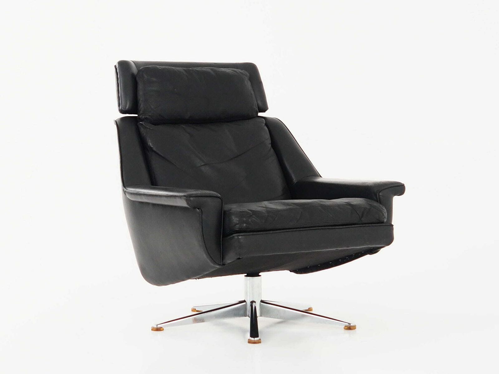 Bureaustoel, Deens Design, Jaren 1970, Ontwerper: Werner Langenfeld, Fabrikant: Esa photo for sale