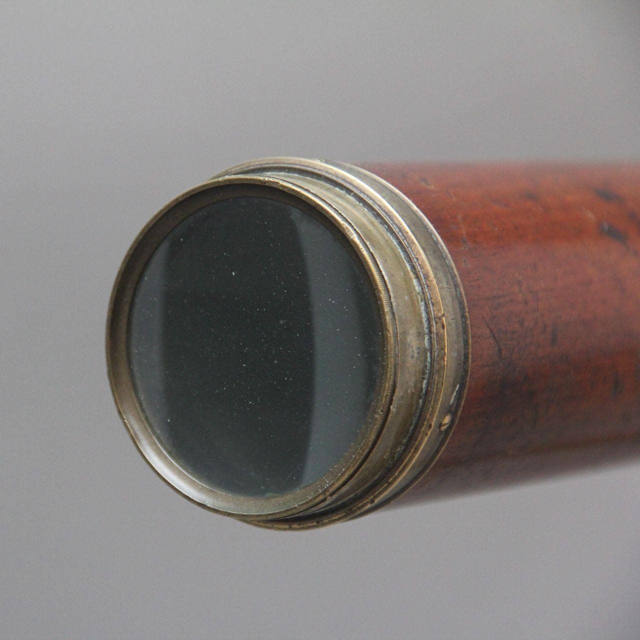 photo vinterior 18th Century Mahogany And Brass Telescope By Nairne & Blunt Of London